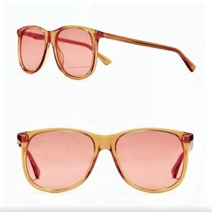 GUCCI Orange Sunglasses